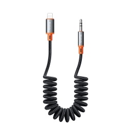 Adaptador Auxiliar 3.5mm a Lightning acordonado 1.8m Mcdodo