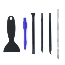 Kit 6 en 1 esp�tulas pl�sticas y met�lica Yaxun YX-690
