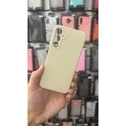 Protector Funda Silicona Crema Samsung A15 