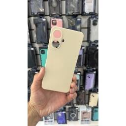 Protector Funda Silicona Crema Xiaomi Redmi 13C 5g