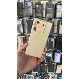 Protector Funda Silicona Crema Xiaomi Redmi Note 13 Pro 5g