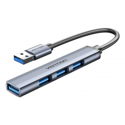 Mini Hub Usb 3.0 Vention - Multipuerto 4 En 1 