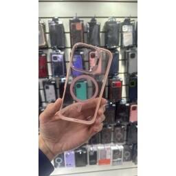 Funda Protector Magsafe con Soporte Rosa iPhone 16