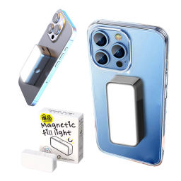 Luz Led Magntica Recargable Para Celular Cmaras Tripodes