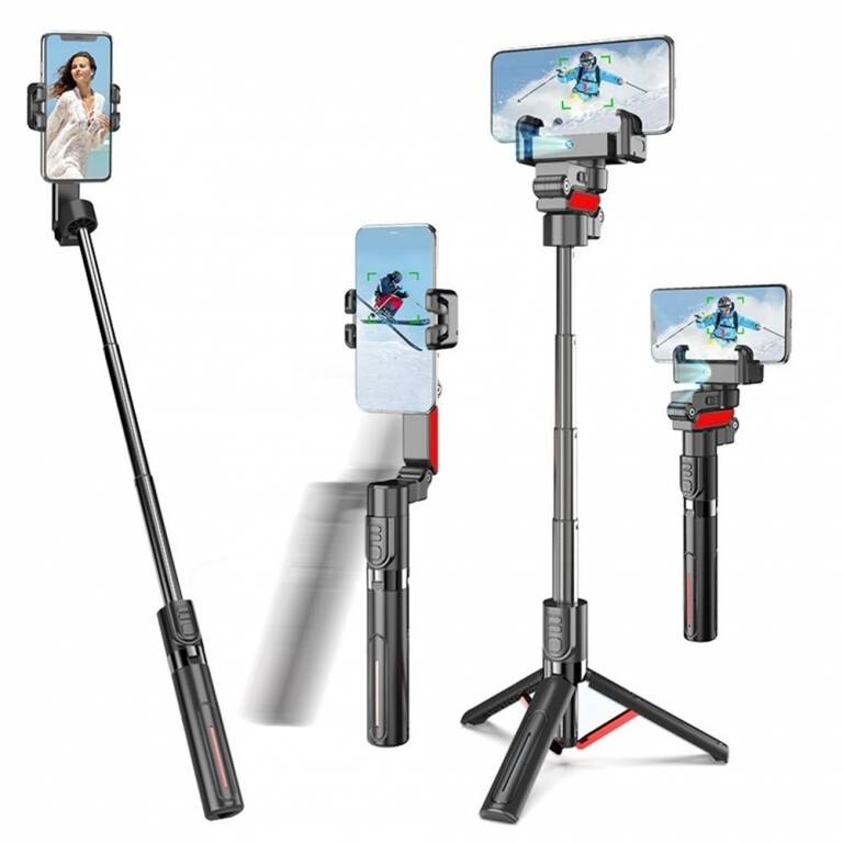 Estabilizador Gimbal Selfie Stick Con Seguimiento Facial Ia