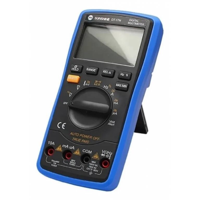 Multimetro Tester Digital Autorango Profesional Sunshine DT17N