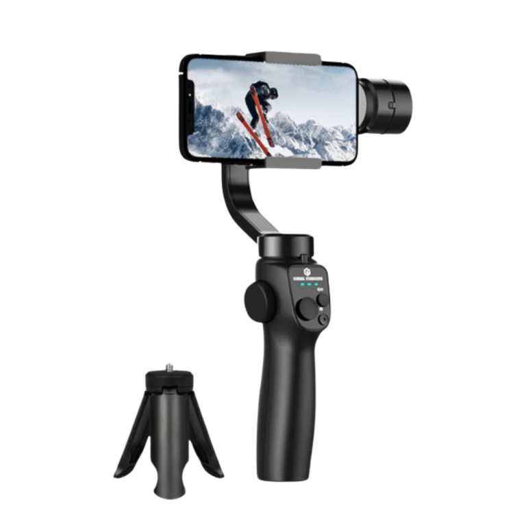 Estabilizador Soporte de Celular de tres ejes con control